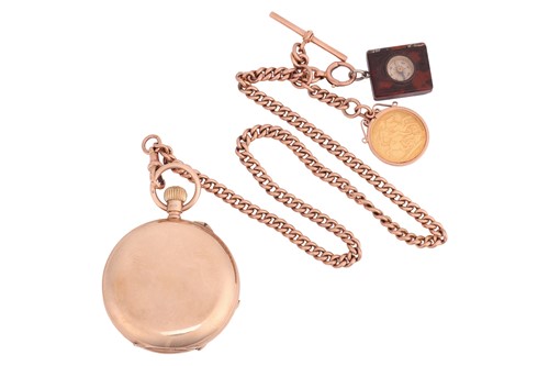 Lot W. Benson – A 9ct Gold Full Hunter Pocket...