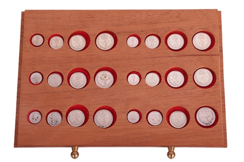 Lot 157 - A complete set of Maundy money, dating from...