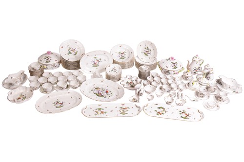 Lot An extensive Herend China Rothschild Bird...