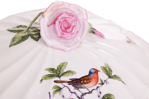 Lot An extensive Herend China Rothschild Bird...