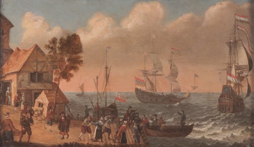 Lot 138 - Circle of Adam Willaerts (Belgian 1577 - 1664)...