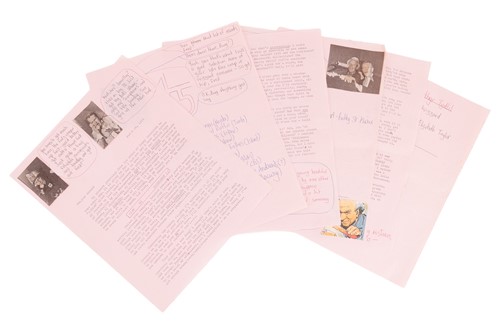 Lot 35 - Steven Morrissey (b.1959), songwriter and...