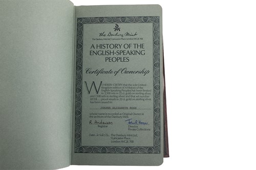 Lot 156 - Danbury Mint: 'A History of the...
