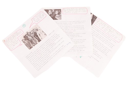 Lot 50 - Steven Morrissey (b.1959), songwriter and...
