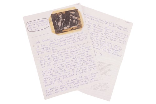 Lot 48 - Steven Morrissey (b.1959), songwriter and...