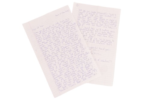 Lot 56 - Steven Morrissey (b.1959), songwriter and...