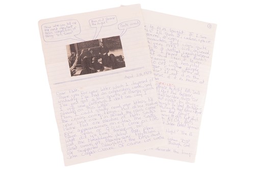 Lot 58 - Steven Morrissey (b.1959), songwriter and...